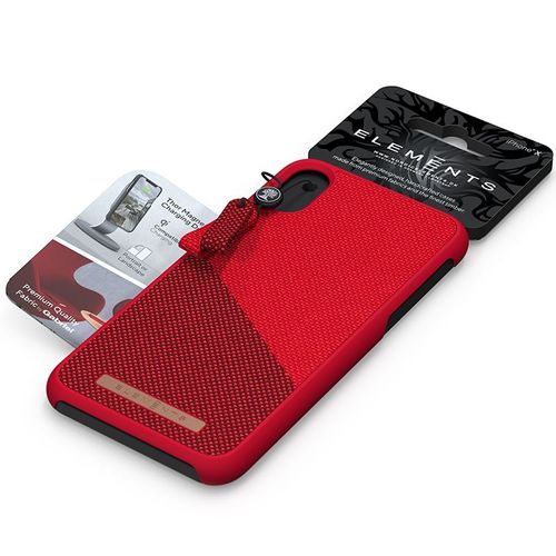 Materiałowe etui do iPhone SE 2020/8/7 (Red) na Arena.pl