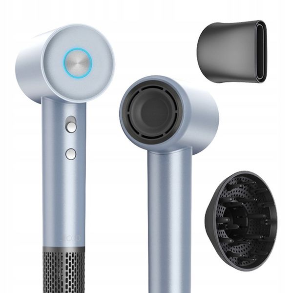 SUSZARKA DO WŁOSÓW JONIZUJĄCA MOCNA 1600W 59DB JIGOO H300 NIEBIESKI zdjęcie 1