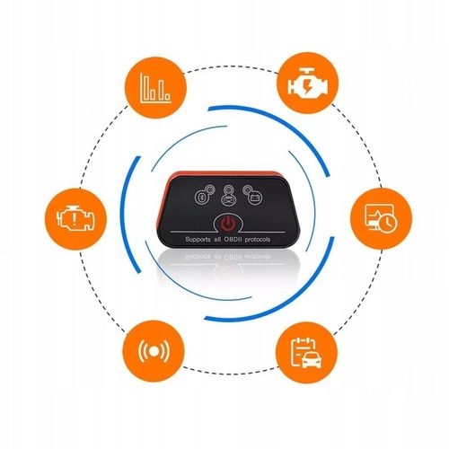 INTERFEJS DIAGNOSTYCZNY OBD2 BLUETOOTH TESTER ANDROID iOS WINDOWS POLSKI na Arena.pl