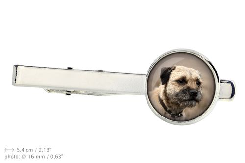 Spinka do krawata z pieskiem - Border Terrier na Arena.pl