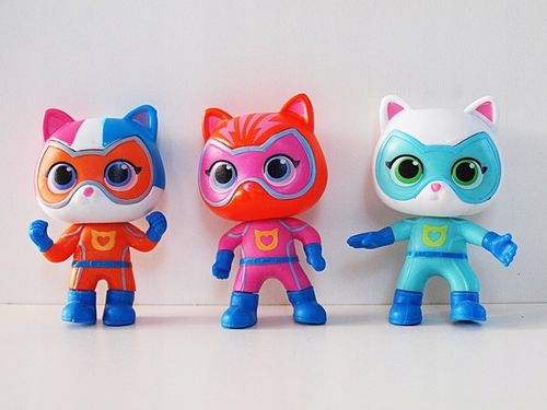 SUPERKOTY SUPER KITTIES FIGUREK EKIPA KOTKI ZESTAW 5 FIGUREK na Arena.pl