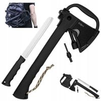 BSH TOPOREK NÓŻ SIEKIERA MACZETA SURVIVAL KRZESIWO GWIZDEK MŁOTEK