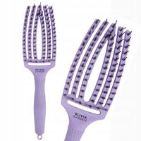 Olivia Garden fingerbrush combo lavender Szczotka dzik+nylon lawendowa