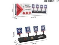KX6150 Tarcza elektroniczna do strzelania cyfrowe