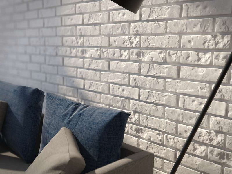 STARA CEGŁA Panel ścienny 3D zdjęcie 6