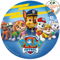 Opłatek na tort Psi Patrol