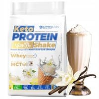 Shake Proteinowy WHEY PROTEIN KETO Białko Serwatkowe na Odchudzanie Vanilla