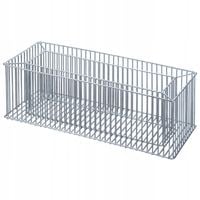 DONICA GABIONOWA OGRODOWA ZE STALI 98CM OCYNKOWANA