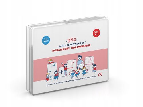 Karty Grabowskiego Dodawanie i odejmowanie - 9 gier na Arena.pl