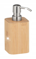 DOZOWNIK DO MYDŁA BAMBUSOWY 220 ML BEŻOWY BAMBUSA 16,5X9,3 CM WENKO