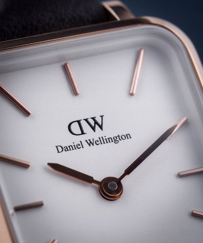 Zegarek damski Daniel Wellington Quadro Pressed Sheffield 20 DW-DW00100434 na Arena.pl
