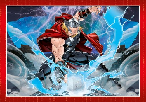 Puzzle 4W1 Avengers na Arena.pl