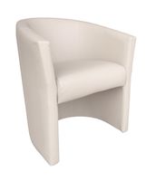 Fotel CLUB Eco skóra D18 wanilia