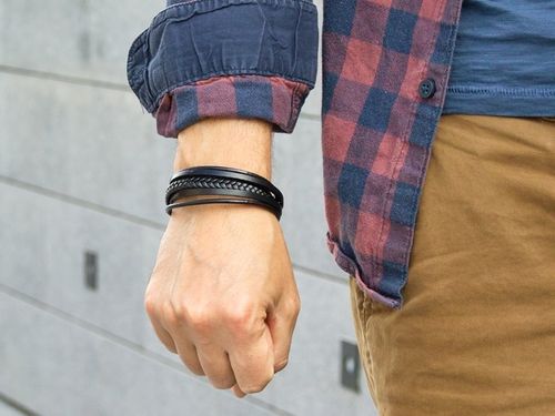 BRANSOLETKA MĘSKA BRANSOLETKI BRANSOLETA ARGENTO na Arena.pl