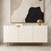 Komoda złota Primavera Glamour Premium 150x40x86
