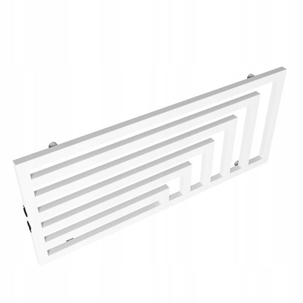 POZIOMY GRZEJNIK LAOS 52x80 BIAŁY MAT zdjęcie 3