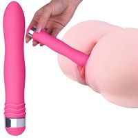 WIBRATOR SILIKONOWY Sex i Erotyka MOCNE WIBRACJE RÓŻOWY