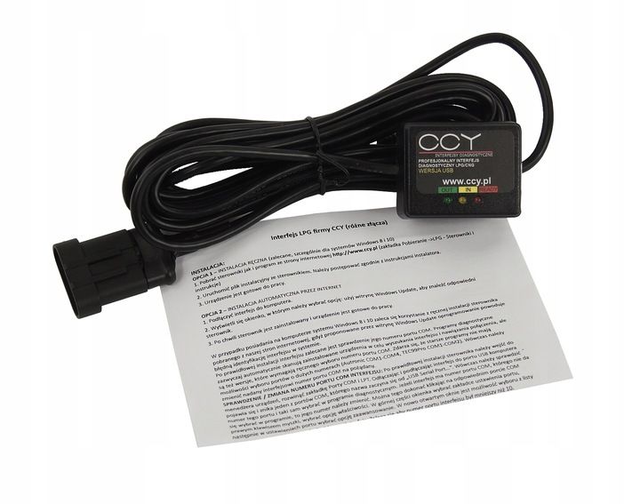 Interfejs LPG USB FTDI do STAG 4metry + program zdjęcie 1