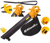 Elektryczna dmuchawa odkurzacz do liści 45L Riwall REBV3200E