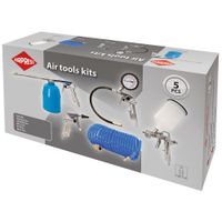 ZESTAW AKCESORIÓW PNEUMATYCZNYCH DO MALOWANIA I ROPOWA 6SZT. - AP 45893