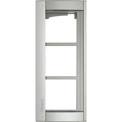 Ramka z uchwytem do paneli Sfera - 3 moduły - Aluminium Legrand 350231 na Arena.pl