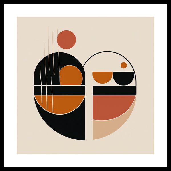 Plakat 50x50cm Proza Kształtów zdjęcie 3