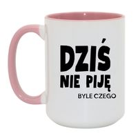 Duży Biało-Różowy 450 ml