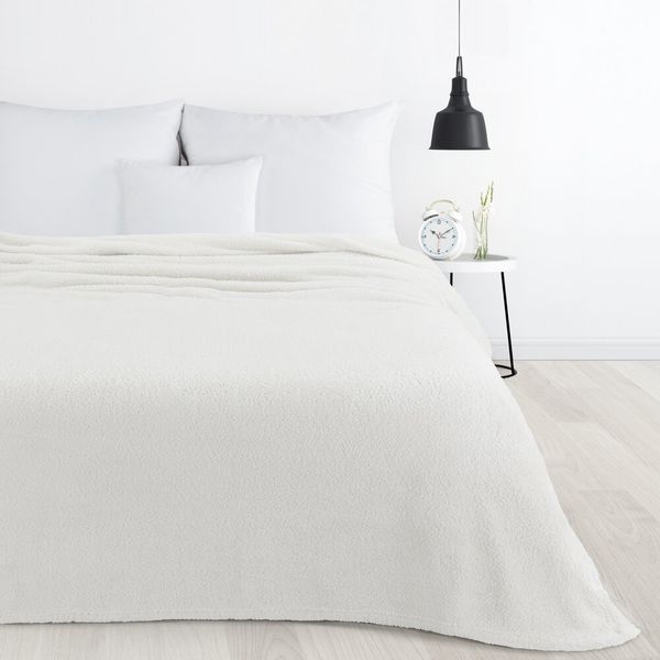 Koc narzuta LORI 200x220 Design91 biały zdjęcie 2