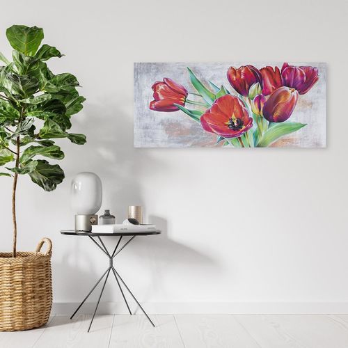 Deco Panel, Kwiaty obraz 100x50 na Arena.pl