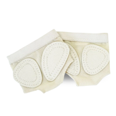 Bezpalcówki do tańca baletowe cieliste S - 34-36