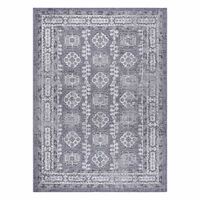 RUG/LU/VINEA/ORNAMENT/BLUE+CREAM/140x190