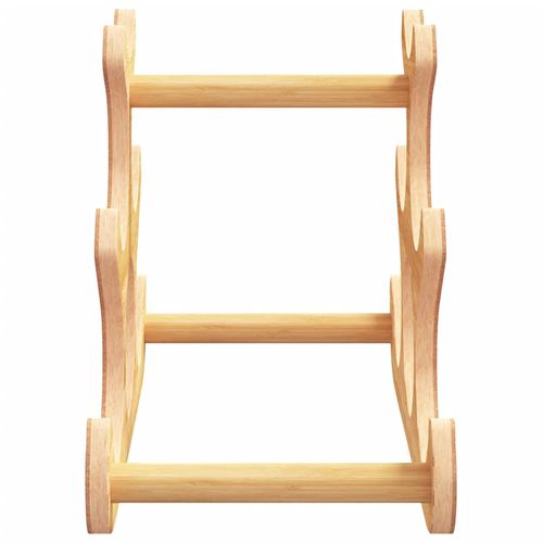 Stojak na 6 butelek wina, 35x18x25,5 cm, bambus na Arena.pl