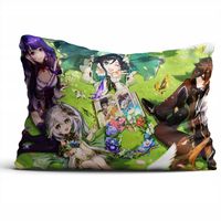 Poduszka Genshin Impact - Zhongli / Venti / Raiden Shogun / Nahida