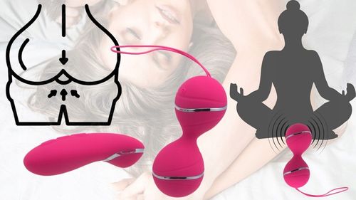 Wibrujące STYMULUJĄCE KULKI GEJSZY z pilotem MASAŻER 10 TRYBÓW WIBRACJI na Arena.pl