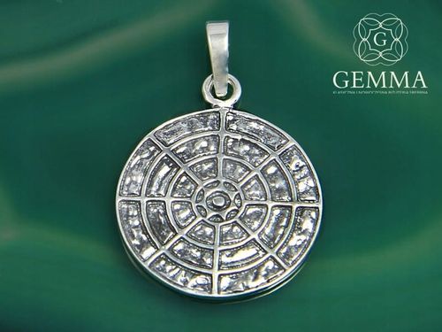 WISIOREK ZAWIESZKA SREBRNA TALIZMAN OKO KANALOA SREBRO 925 na Arena.pl