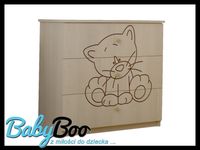 KOMODA DZIECIĘCA dla dzieci BABY BOO  grawerowane wzory!