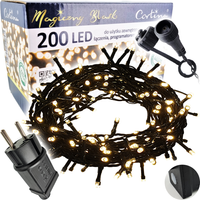 LAMPKI CHOINKOWE 200 LED TIMER lampek zewnętrzne