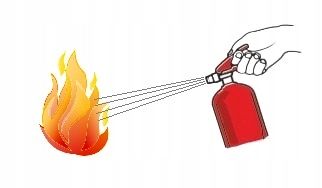 Gaśnica proszkowa 6 kg GP- 6x ABC OGNIOCHRON wieszak + znak na Arena.pl