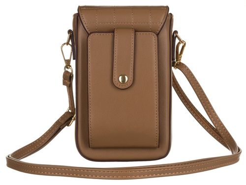 mini torebka-portfel ze skóry ekologicznej - peterson na Arena.pl