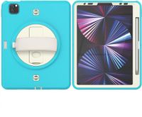 Etui do iPad Mini 6 8.3" z Podstawką i Paskiem na Ramię Turkusowe