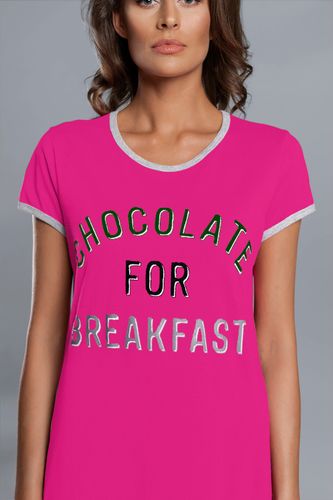 Koszula nocna model COCO Amarant XL na Arena.pl