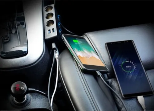 ROZDZIELACZ GNIAZDA ZAPALNICZKI FEEGAR 12-24V USB na Arena.pl