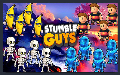 Magnes na lodówkę Stumble Guys zdjęcie 2