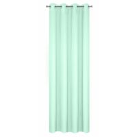 Matowa zasłona jednokolorowa 140x250 jasna mięta