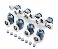 ROLKI DO KABINY PRYSZNICOWEJ KÓŁKA KOMPLET ROLEK ROLKA KABIN