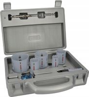 Zestaw 6 otwornic 20-64 mm Multi-Material BOSCH PRO + walizka