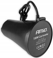 PRZETWORNICA NAPIĘCIA SAMOCHÓD KUBEK AMIO 12V 230V