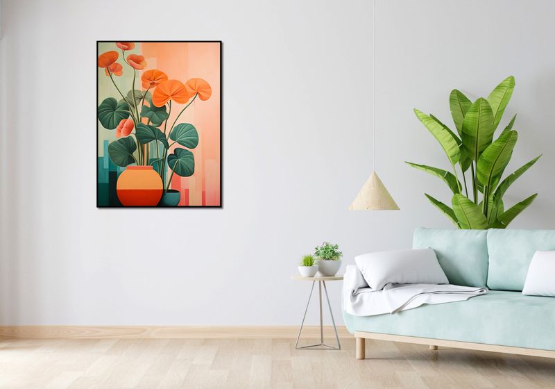 Plakat 75x100cm Kwiatowa Harmonia zdjęcie 4