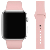 mercury pasek silicon apple watch 42/44/45 mm różowy/pink