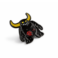 Black Nurgling | 4 cm | Metal | Przypinka | Warhammer 40K